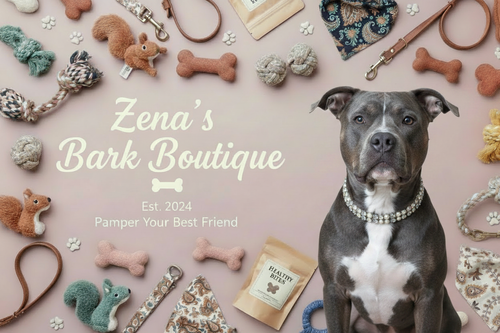 Zena's Bark Boutique Hero Banner - Zena's Real Look